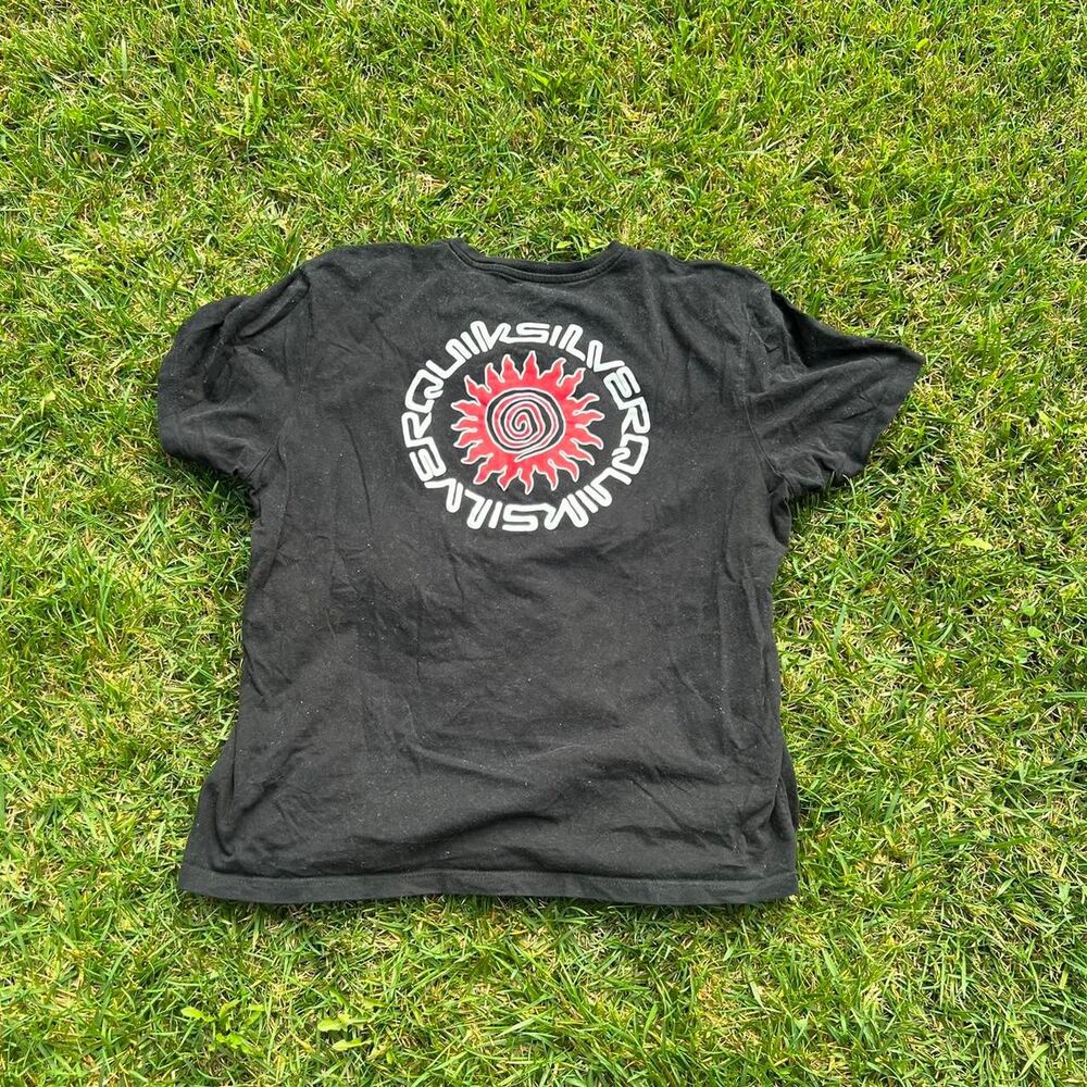 Quiksilver sun tee mens size L skate surf rare